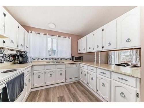 1-4807 26 Avenue Ne, Calgary, AB - Indoor Photo Showing Kitchen With Double Sink