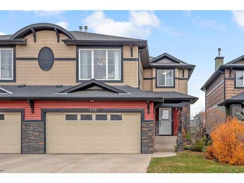 132 Springmere Grove, Chestermere, AB - Outdoor With Facade