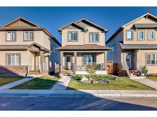 60 Reunion Loop Nw, Airdrie, AB - Outdoor With Deck Patio Veranda With Facade