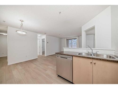 1108-16969 24 Street Sw, Calgary, AB - Indoor Photo Showing Kitchen With Double Sink