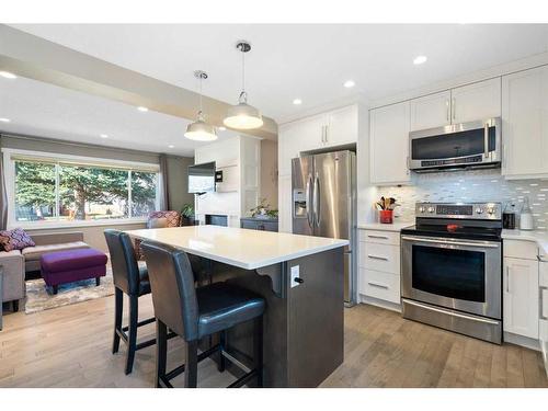 164 Havenhurst Crescent Sw, Calgary, AB - Indoor Photo Showing Kitchen With Stainless Steel Kitchen With Upgraded Kitchen