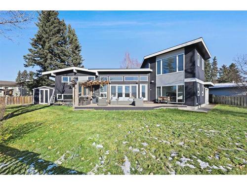 70 Cochrane Crescent, Cochrane, AB - Outdoor With Deck Patio Veranda