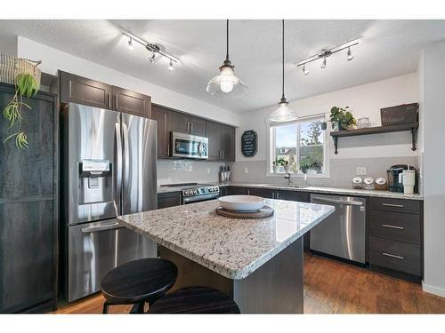 1311-99 Copperstone Park Se, Calgary, AB - Indoor Photo Showing Kitchen With Upgraded Kitchen