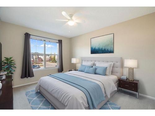 124 Promenade Way Se, Calgary, AB - Indoor Photo Showing Bedroom