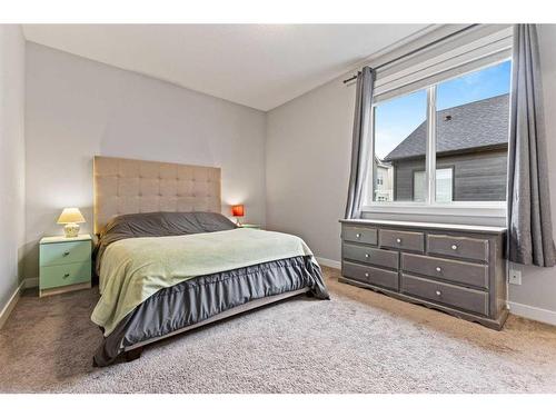 614 Redstone Crescent Ne, Calgary, AB - Indoor Photo Showing Bedroom