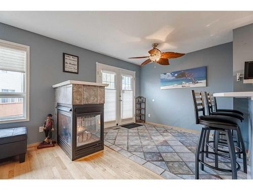 259 Coral Springs Mews Ne, Calgary, AB - Indoor With Fireplace