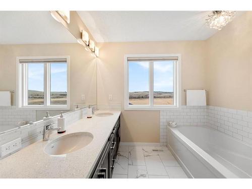 85 Fireside Circle, Cochrane, AB - Indoor Photo Showing Bathroom