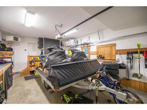 85 Fireside Circle, Cochrane, AB - Indoor Photo Showing Garage