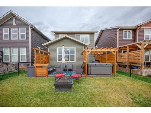 85 Fireside Circle, Cochrane, AB - Outdoor With Deck Patio Veranda