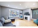 530 53 Avenue Sw, Calgary, AB  - Indoor Photo Showing Living Room With Fireplace 