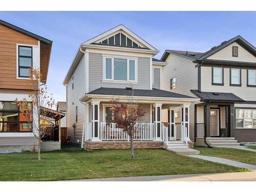 41 Copperpond Avenue Se, Calgary, AB - Outdoor With Deck Patio Veranda With Facade