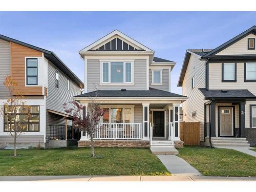 41 Copperpond Avenue Se, Calgary, AB - Outdoor With Deck Patio Veranda With Facade