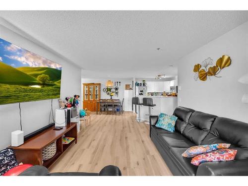 216-6000 Somervale Court Sw, Calgary, AB - Indoor Photo Showing Living Room