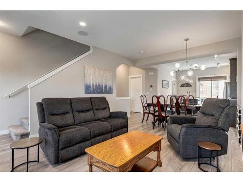 207 Sage Bluff Drive Nw, Calgary, AB - Indoor Photo Showing Living Room