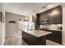 207 Sage Bluff Drive Nw, Calgary, AB  - Indoor Photo Showing Kitchen With Upgraded Kitchen 