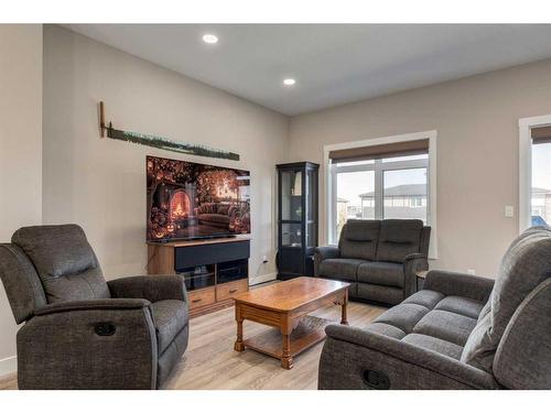 207 Sage Bluff Drive Nw, Calgary, AB - Indoor Photo Showing Living Room