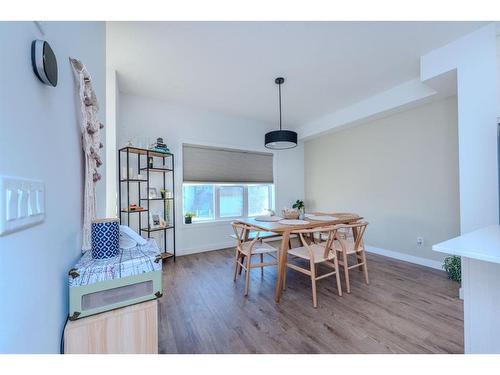 843 Carrington Boulevard Nw, Calgary, AB - Indoor Photo Showing Dining Room