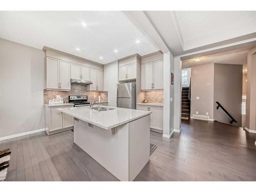 170 Cityscape Way Ne, Calgary, AB - Indoor Photo Showing Kitchen With Stainless Steel Kitchen With Upgraded Kitchen