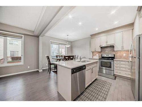 170 Cityscape Way Ne, Calgary, AB - Indoor Photo Showing Kitchen With Stainless Steel Kitchen With Upgraded Kitchen