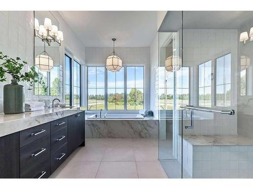 210028 Spruce Ridge West, Rural Foothills County, AB - Indoor Photo Showing Bathroom