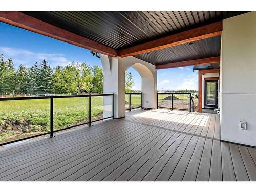 210028 Spruce Ridge West, Rural Foothills County, AB - Outdoor With Deck Patio Veranda With Exterior