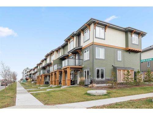 265 Auburn Meadows Drive Se, Calgary, AB - Outdoor With Balcony With Facade