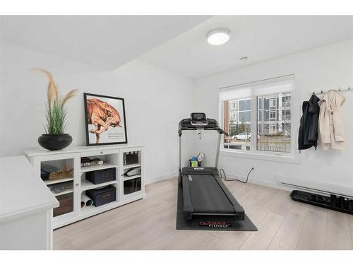 265 Auburn Meadows Drive Se, Calgary, AB - Indoor Photo Showing Gym Room