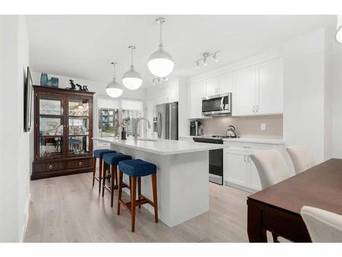 265 Auburn Meadows Drive Se, Calgary, AB - Indoor Photo Showing Kitchen With Upgraded Kitchen