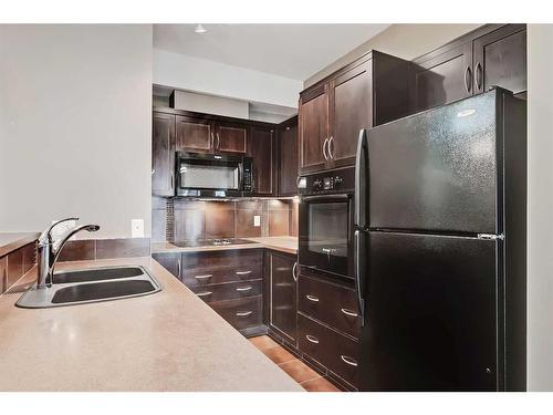 309-30 Royal Oak Plaza Nw, Calgary, AB - Indoor Photo Showing Kitchen With Double Sink