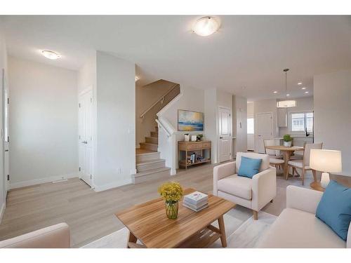 80 Cornerbrook Gate Ne, Calgary, AB - Indoor Photo Showing Living Room