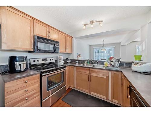 316 Panora Close Nw, Calgary, AB - Indoor Photo Showing Kitchen With Double Sink