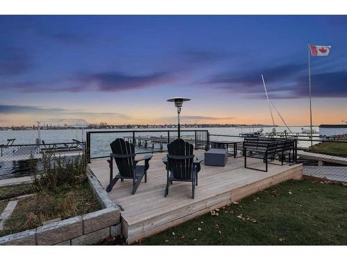 636 West Chestermere Drive, Chestermere, AB - Outdoor With Body Of Water With View