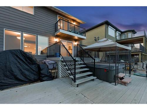 636 West Chestermere Drive, Chestermere, AB - Outdoor With Deck Patio Veranda With Exterior