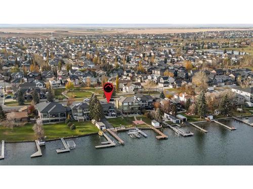 636 West Chestermere Drive, Chestermere, AB - Outdoor With Body Of Water With View