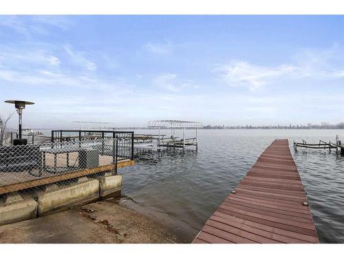 636 West Chestermere Drive, Chestermere, AB - Outdoor With Body Of Water With View