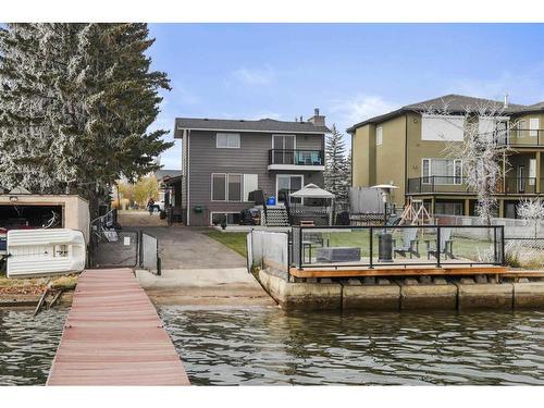 636 West Chestermere Drive, Chestermere, AB - Outdoor With Body Of Water