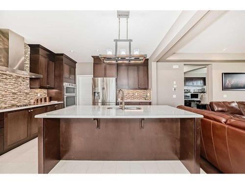 34 Cityscape Bay Ne, Calgary, AB - Indoor Photo Showing Kitchen With Stainless Steel Kitchen With Upgraded Kitchen