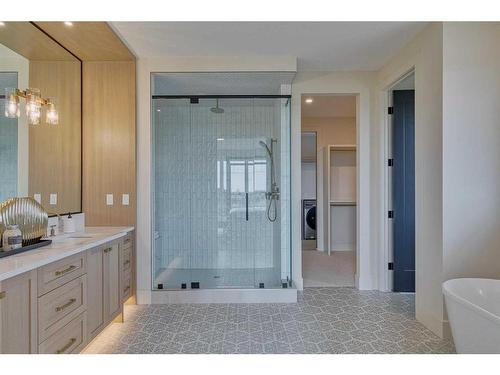 703 Green Haven Place, Rural Foothills County, AB - Indoor Photo Showing Bathroom