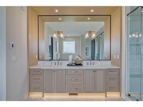 703 Green Haven Place, Rural Foothills County, AB - Indoor Photo Showing Bathroom