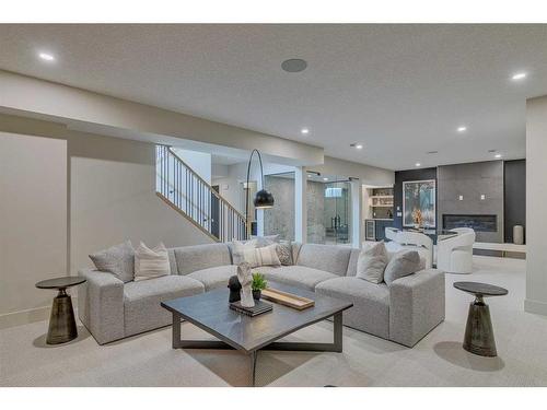 703 Green Haven Place, Rural Foothills County, AB - Indoor Photo Showing Living Room