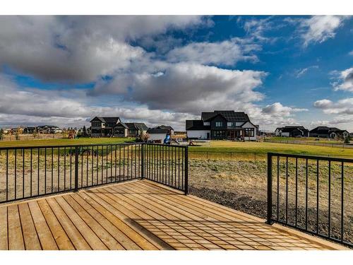 703 Green Haven Place, Rural Foothills County, AB - Outdoor With Deck Patio Veranda With View