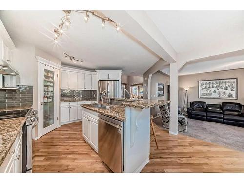 15510 Mckenzie Lake Way Se, Calgary, AB - Indoor Photo Showing Kitchen With Double Sink With Upgraded Kitchen