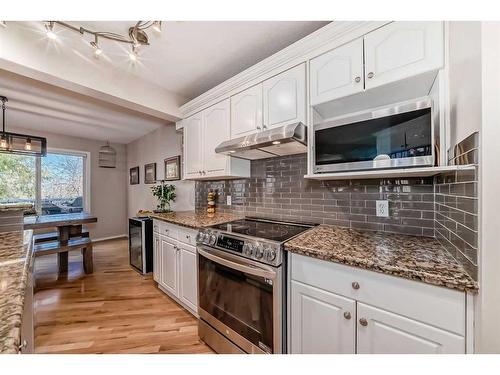 15510 Mckenzie Lake Way Se, Calgary, AB - Indoor Photo Showing Kitchen With Upgraded Kitchen