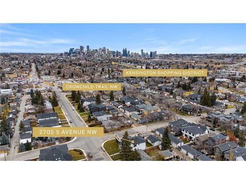 2705 5 Avenue Nw, Calgary, AB - Outdoor With View