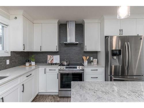 10213 75 Street Nw, Edmonton, AB - Indoor Photo Showing Kitchen With Stainless Steel Kitchen With Upgraded Kitchen