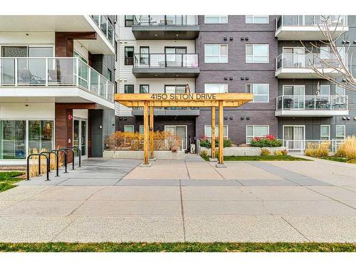 402-4150 Seton Drive Se, Calgary, AB - Outdoor With Facade