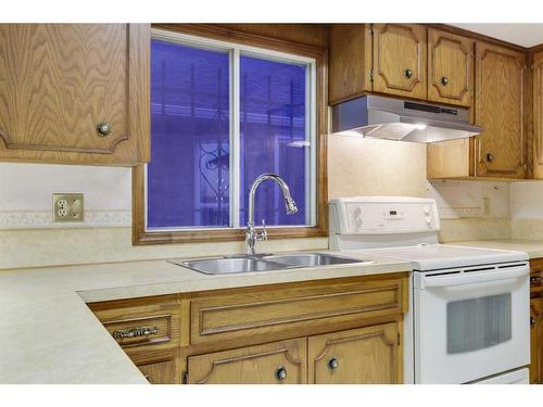 356 Whitworth Way Ne, Calgary, AB - Indoor Photo Showing Kitchen With Double Sink