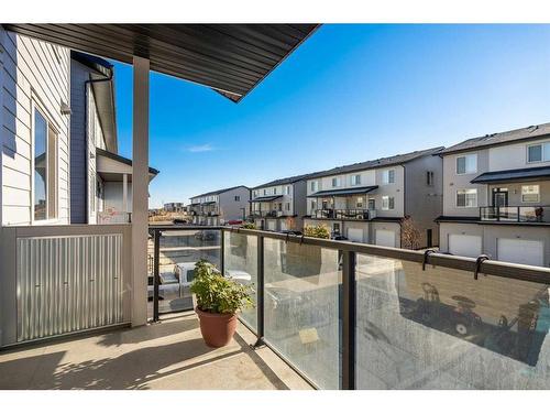 204-140 Redstone Walk Ne, Calgary, AB - Outdoor With Balcony With Exterior