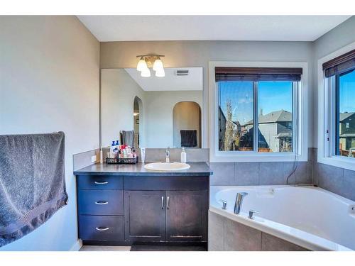 229 Sage Valley Road Nw, Calgary, AB - Indoor Photo Showing Bathroom