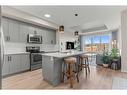 163 Masters Heights Se, Calgary, AB  - Indoor Photo Showing Kitchen With Upgraded Kitchen 